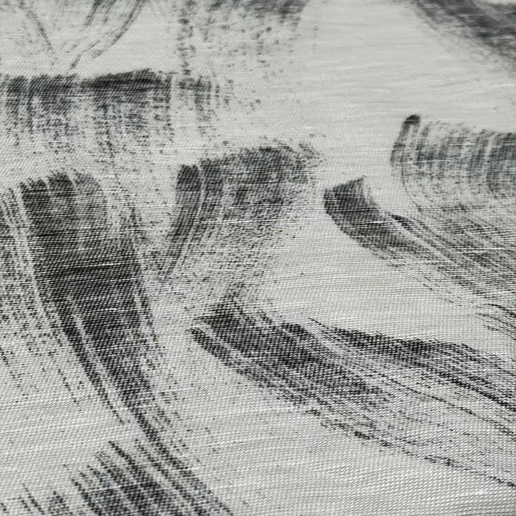 Silk And Linen Blended Fabric